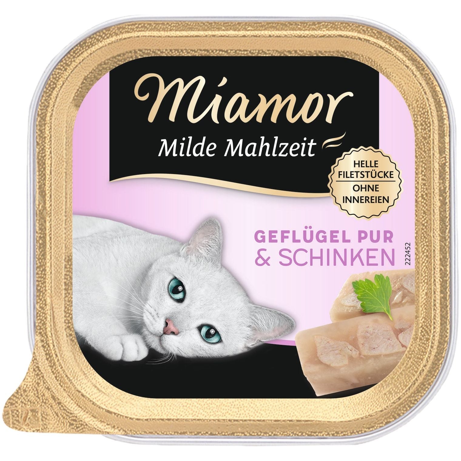 Miamor Milde Mahlzeit Geflügel & Schinken 16x 100g